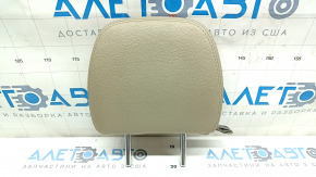 Rear center headrest 2nd row Mitsubishi Outlander 14-20 beige leather