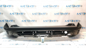 Rear bumper bare Ford Escape MK3 17-19 rest without parking sensors, crack