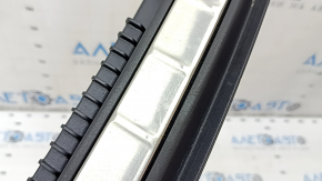 Volvo XC60 18-23 black boot opening trim with chrome mouldings, scratches on chrome