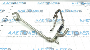 Engine cooling system pipes Volvo XC60 18-21 metal, 2 parts