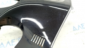 Front panel trim central Mitsubishi Outlander 14-19 black gloss, scratches