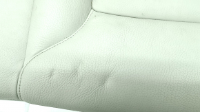 Volvo XC60 18-23 rear seat cushion grey leather, dents, needs cleaning