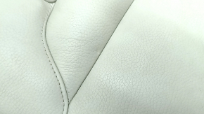 Volvo XC60 18-23 rear seat cushion grey leather, dents, needs cleaning