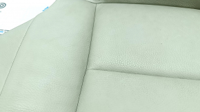 Volvo XC60 18-23 rear seat cushion grey leather, dents, needs cleaning