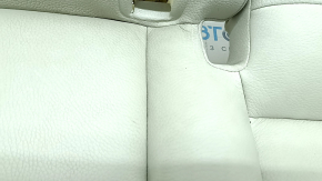 Volvo XC60 18-23 rear seat cushion grey leather, dents, needs cleaning