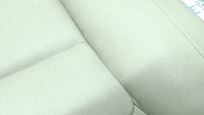 Volvo XC60 18-23 rear seat cushion grey leather, dents, needs cleaning