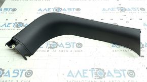 Left trunk door trim Mitsubishi Outlander 14-22 black, scuffs