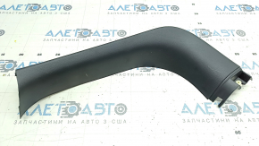 Right trunk door trim Mitsubishi Outlander 14-22 black, scuffs