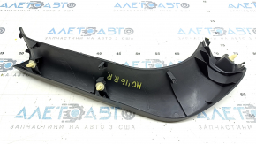 Right trunk door trim Mitsubishi Outlander 14-22 black, scuffs