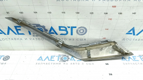 Front bumper molding chrome lower left Mitsubishi Outlander 16-22 rest, sand