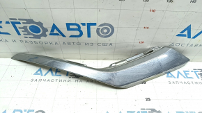 Front bumper molding chrome lower right Mitsubishi Outlander 16-22 rest, sand