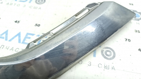 Front bumper molding chrome lower right Mitsubishi Outlander 16-22 rest, sand