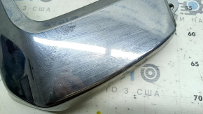 Front bumper molding chrome central left Mitsubishi Outlander 16-22 rest, sand, scratches