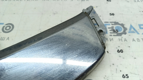 Front bumper molding chrome central left Mitsubishi Outlander 16-22 rest, sand, scratches