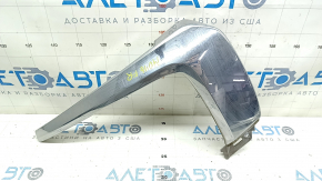 Front bumper molding chrome central right Mitsubishi Outlander 16-22 rest, sand