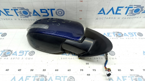 Side mirror right complete Mitsubishi Outlander 16-20 rest 7 pins, turn signal, white