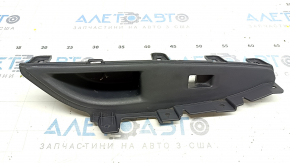 Rear right window lift control trim Mitsubishi Outlander 14-20 black