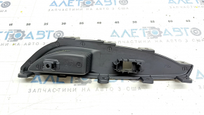 Rear right window lift control trim Mitsubishi Outlander 14-20 black