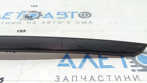 Windshield molding left Volvo XC60 18-23 black matte, scratches