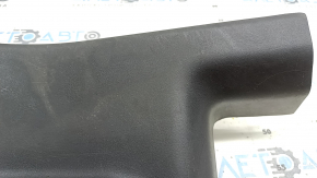 Door sill trim rear left Mitsubishi Outlander 14-22 black, missing plug, scratches