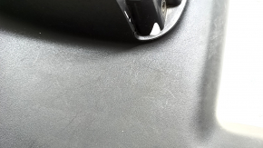 Rear right door sill plate Mitsubishi Outlander 14-22 black, missing plug, scratches