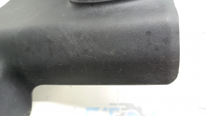 Rear right door sill plate Mitsubishi Outlander 14-22 black, missing plug, scratches