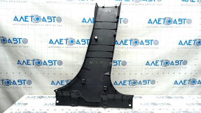 Mitsubishi Outlander 14-22 lower left center pillar trim black, with plug, scratches