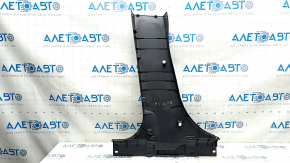 Mitsubishi Outlander 14-22 lower right center pillar trim black, with plug, scratches