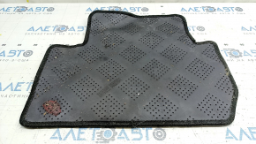 Carpet interior rear right Mitsubishi Outlander 14-21 cloth black, for cleaning