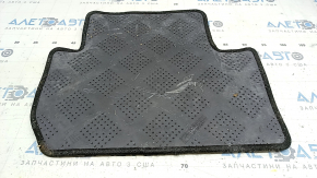Carpet interior rear left Mitsubishi Outlander 14-21 cloth black, for cleaning