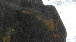 Carpet interior rear left Mitsubishi Outlander 14-21 cloth black, for cleaning