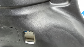 Left arch trim Mitsubishi Outlander 14-18 black, without plugs, scratches