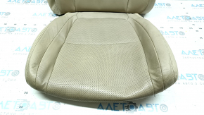 Mitsubishi Outlander 16-21 passenger seat upholstery beige, perforated, for cleaning