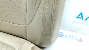 Mitsubishi Outlander 16-21 passenger seat upholstery beige, perforated, for cleaning