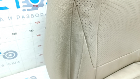 Mitsubishi Outlander 16-21 passenger seat upholstery beige, perforated, for cleaning