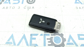 Smart key Mitsubishi Outlander 14-21 4 buttons, worn, emblem defect