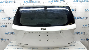 Naked trunk door with glass Ford Explorer 20-23 white AZ, dent