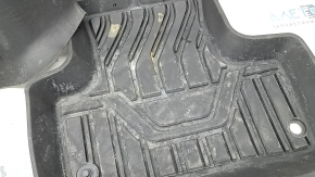 Set of floor mats Volvo XC60 18-25 rubber black, missing fastening, for cleaning