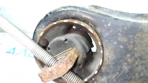 Rear left trunnion Mitsubishi Outlander 14-16 trailing arm, rusty, cracked silent block