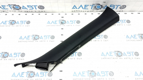 Front pillar trim right Ford Explorer 20-24 black fabric