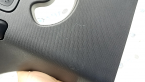 Rear pillar trim 3rd row left Ford Explorer 20-24 black, under speaker, scratches, broken mount