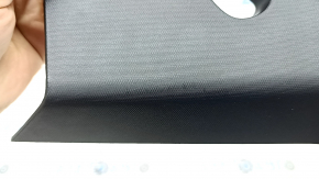 Rear pillar trim 3rd row left Ford Explorer 20-24 black, under speaker, scratches, broken mount
