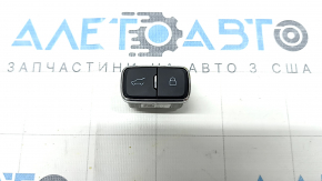 Ford Explorer 20-23 chrome trunk lid closing button, coating swelled