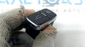 Ford Explorer 20-23 chrome trunk lid closing button, coating swelled