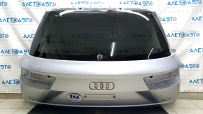Bare tailgate with glass Audi Q7 16-19 aluminum, silver LZ7G