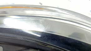 Front left headlight complete Ford Explorer 20-24 LED adaptive Platinum, broken glass mount, peeling varnish