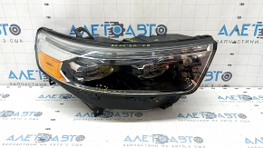 Front right headlight complete Ford Explorer 20-24 LED, with block, adaptive Platinum, sand, varnish used