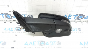 Side mirror left Ford Explorer 20-24 15+2 pins, backlight, turn signal, heating, memory, auto-dimming, camera, BSM, black gloss