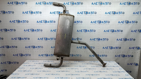 Muffler rear part with barrel Toyota Venza 21-24 rusty, dented