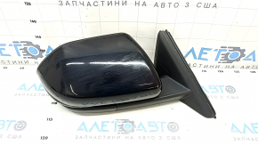 Side mirror right Ford Explorer 20-24 13+2 pins, turn signal, heating, memory, camera, BSM, black gloss